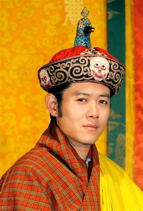 King Jigme Khesar Wangchuk Of Bhutan Wearing The Raven Crown