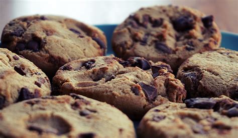 Free Images Chocolate Chip Cookies Baking Food Baked Goods