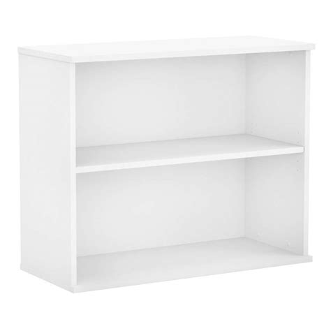 Bush Furniture Bbf Small 2 Shelf Bookcase In White Bk3036wh