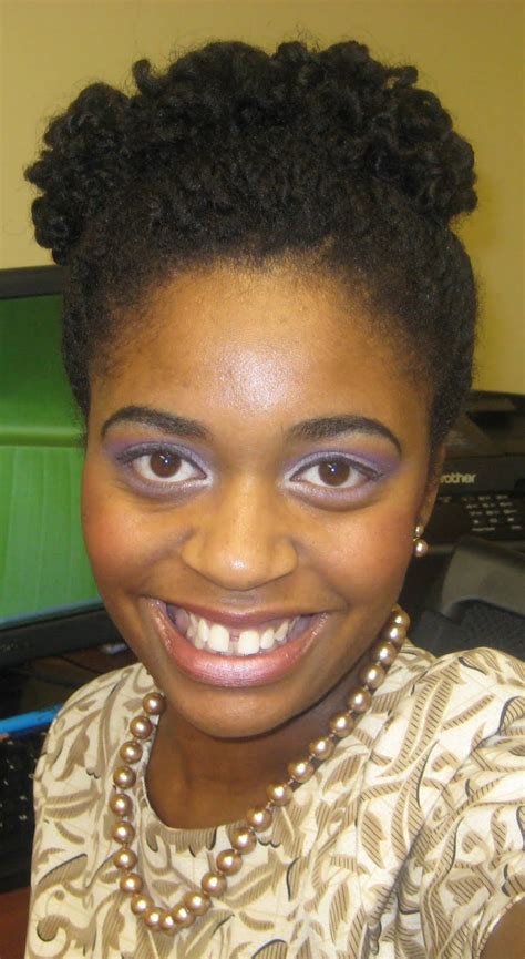 Passion twist looks better at defining curly braids hairs. Naturally Elegant: Hairstyle: Curly Twist Updo