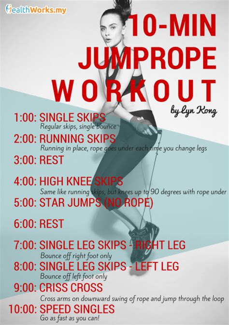 Make A Difference — Follow For Fitness Jump Rope Workout Jump Rope