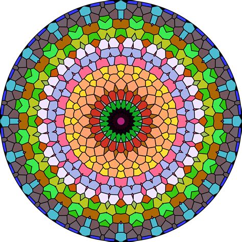 Colorful Geometric Mandala Photos By Canva
