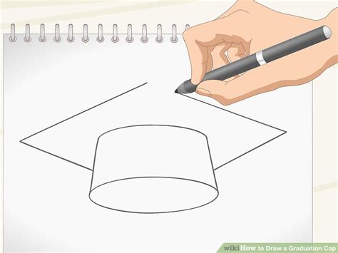 How To Draw A Graduation Cap 14 Steps With Pictures Wikihow