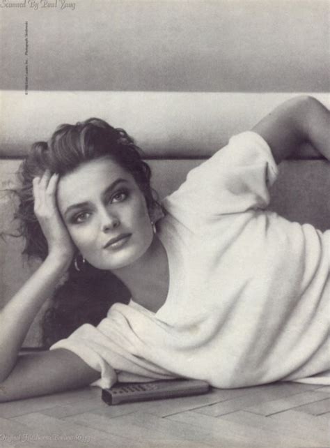 Paulina Porizkova She Was The Face Of Estee Lauder In The 80 S And This Was My Fav Pic Of