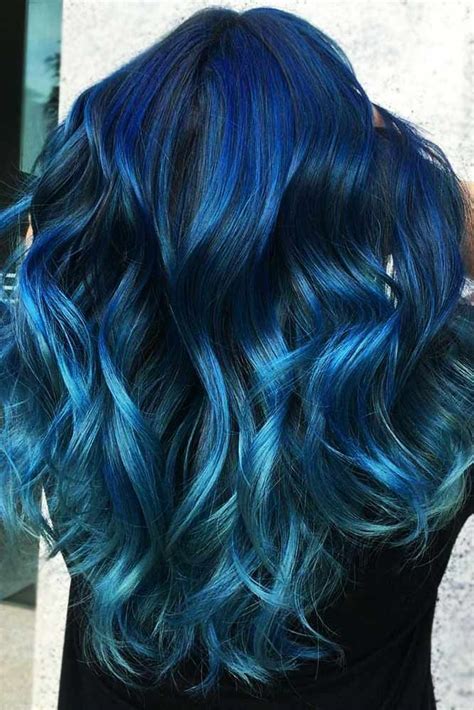 Teal Blue Hair