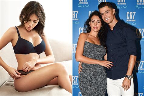 Cristiano Ronaldos Girlfriend Georgina Rodriguez Dazzles In Sexy Lingerie Set The Scottish