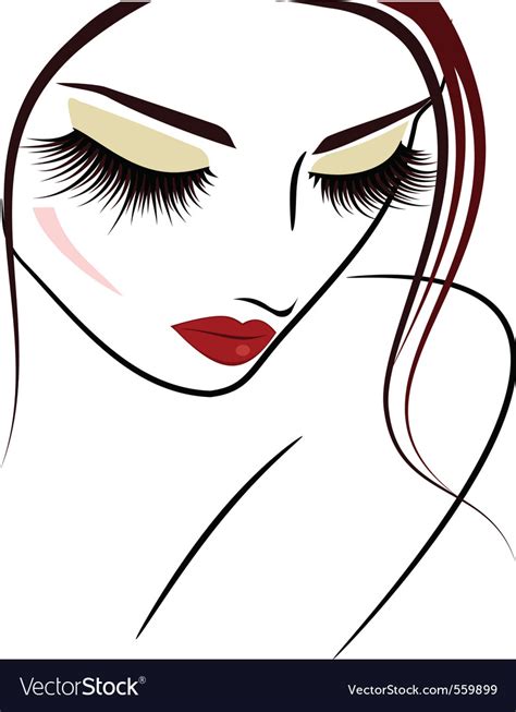 Makeup Icon Royalty Free Vector Image Vectorstock