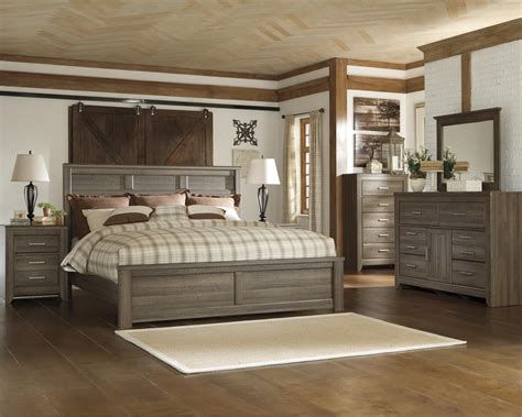 Ashley juararo king bedroom set. Ashley Juararo B251 King Size Panel Bedroom Set 6pcs in ...
