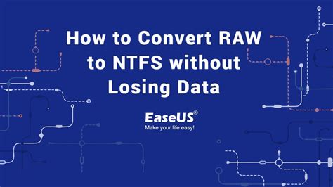 How To Convert Raw To Ntfs Without Losing Data Easeus