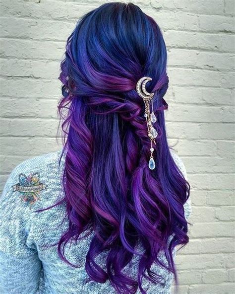 See more ideas about purple hair, hair, dyed hair. 43 Amazing Dark Purple Hair, Balayage/Ombre/violet - Style ...