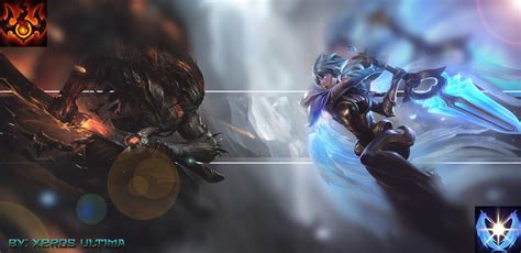 Nightbringer Yasuo Vs Dawnbringer Riven By Xerosultima On Deviantart