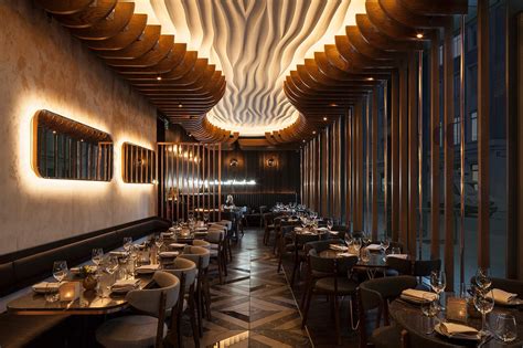 A lighting design secret is to use a recessed can light with a gold. Restaurant and Bar Design Award 2018: the Images of the ...