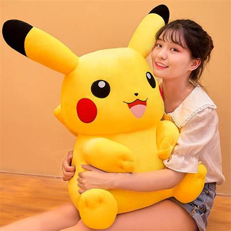 Very Large Pikachu Plush Toys Big Size Full Pillow Pokemoned Etsy