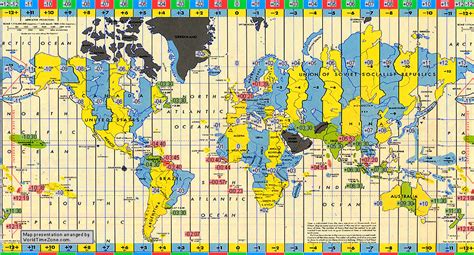 Gmt Time Zone Map
