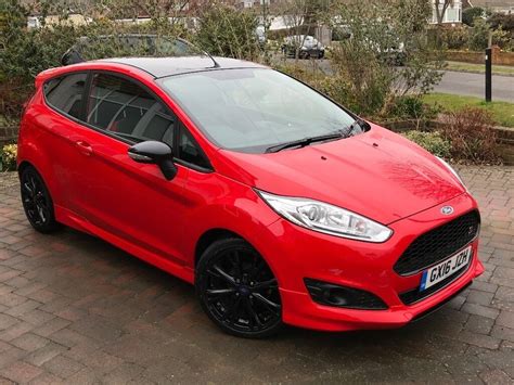 Ford Fiesta 10 T Ecoboost Zetec S Red Edition 3dr 140bhp In Lancing