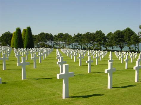Normandy American Cemetery In France Sanat