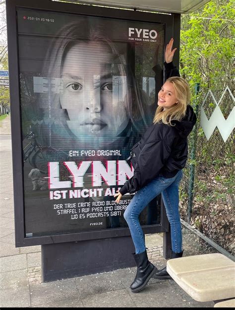 Lynn Ist Nicht Allein Plakate Mit Gesicht Von Lea Zoë Voss Express