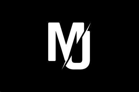 Monogram Mj Logo Design Graphic By Greenlines Studios · Creative