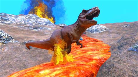 Uebs Dinosaur Extinction By Volcano Ultimate Epic Battle Simulator
