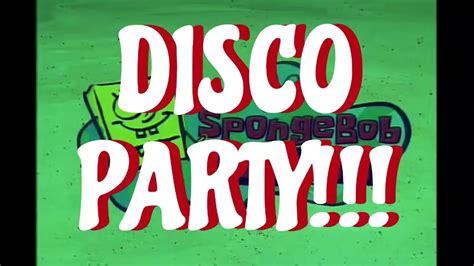 Spongebob Squarepants Intro Disco Version Instrumental Youtube