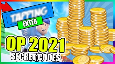2021 All New Op Secret Codes Roblox Tapping Craze Youtube