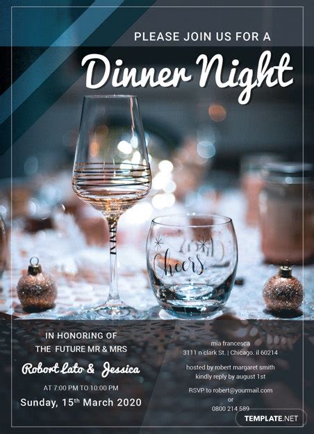 Our nautical invitations templates are not only free but also customizable to suit any occasion. Free Gala Dinner Night Invitation Template in Illustrator ...