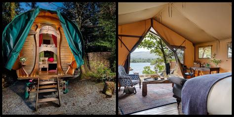 Top 10 INCREDIBLE and UNIQUE GLAMPING sites in Ireland