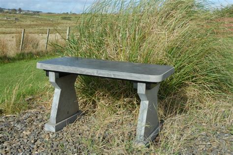 Flagstone Bench In A Friends Garden Guaranteed Not To Blow Away