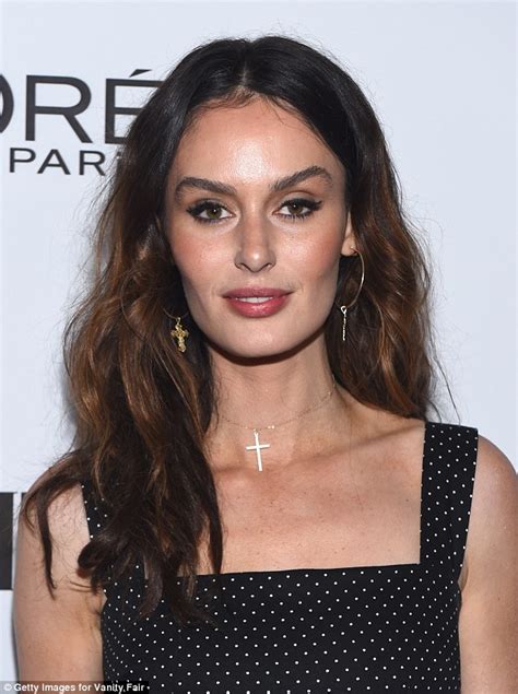 Nicole Trunfio Wears Polka Dot Dress At Hollywood Event Daily Mail Online