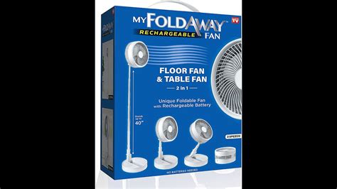 My Foldaway Fan Rechargeable Fan Ultra Portable Lightweight Find