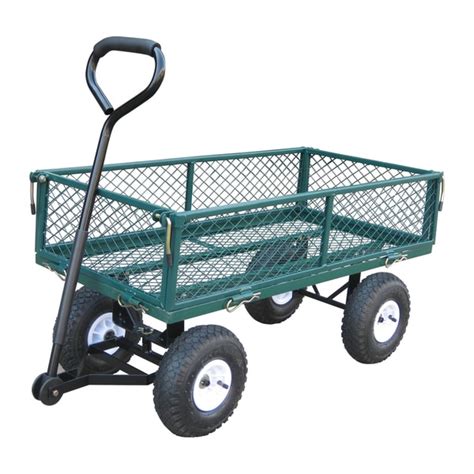 Garden Cart With Pneumatic Wheels 16589113 Shopping