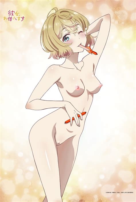 Nanami Mami Kanojo Okarishimasu 1girl Blonde Hair Breasts Cleft Of Venus Nipples Nude