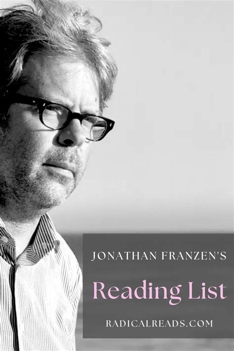 Jonathan Franzens Reading List Reading Lists Book Lists Book Worth