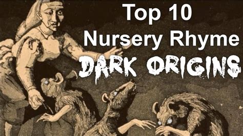 Top 10 Nursery Rhyme Dark Origins Youtube