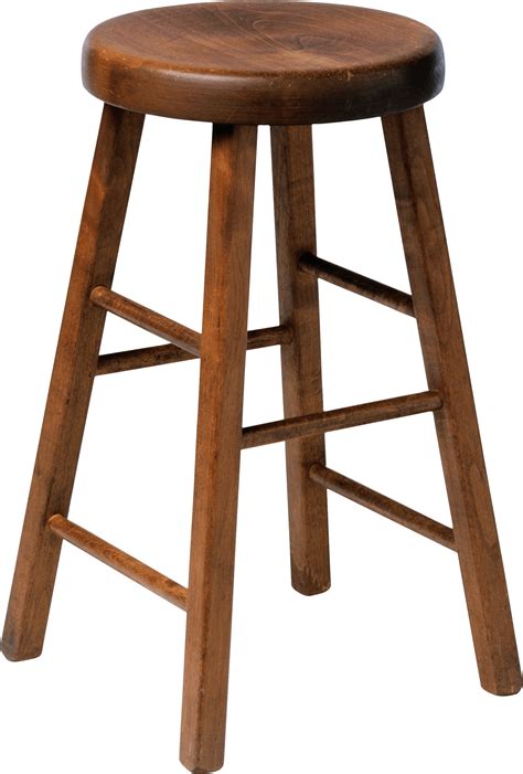 Wooden Stool Chair Transparent Png Stickpng