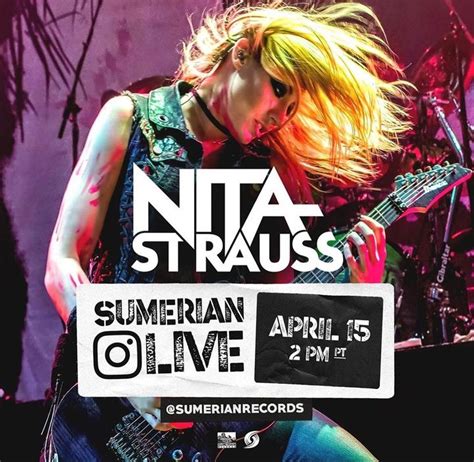 Nita Strauss Tour Dates Concert Tickets And Live Streams