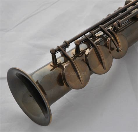 Professional Antique Sopranino Saxophone Eb Sax Low Bb High F With Case
