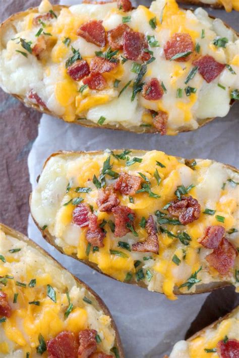 Most of the recipes i make use only five or six ingredients, and have a healthier bent. Make-Ahead Twice Baked Potatoes | The Anthony Kitchen