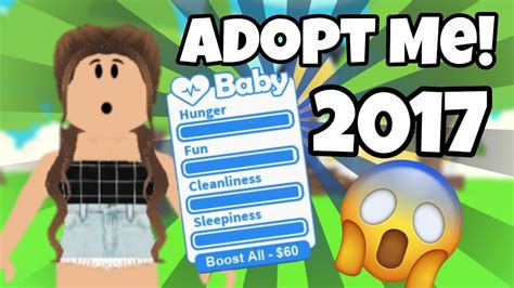 Playing 😱 Adopt Me In 2017 😱 It Changed A Lot Legacy Adopt Me 2017
