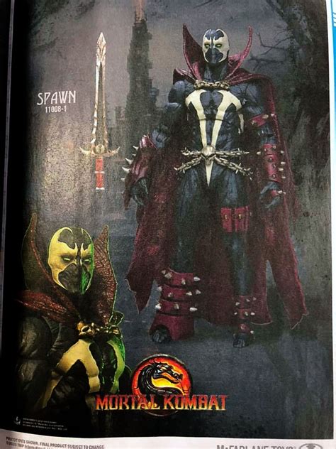 Preview Of The Mortal Kombat Spawn Figure By Mcfarlane Toys The Toyark News