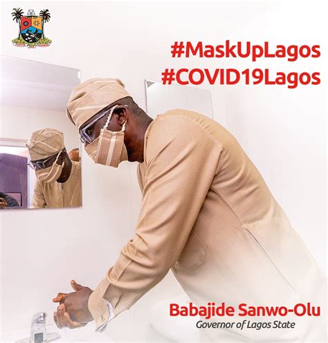 Lagos Makes Face Masks Compulsory At Public Gatherings As Mask Up Lagos Campaign Begins With