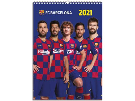 Calendário Fc Barcelona A3 2021 Wortenpt