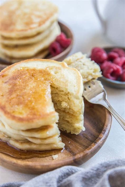 Fluffy Gluten Free Sourdough Pancakes The Roasted Root In 2020