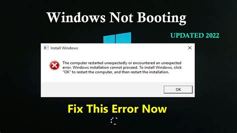 The Computer Unexpectedly Restarted Or Encountered An Unexpected