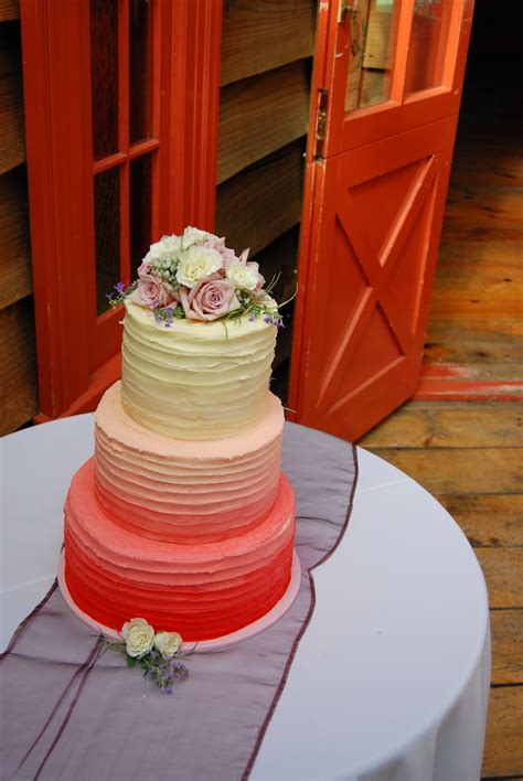 Ombre Wedding Cake 595 Temptation Cakes Temptation Cakes
