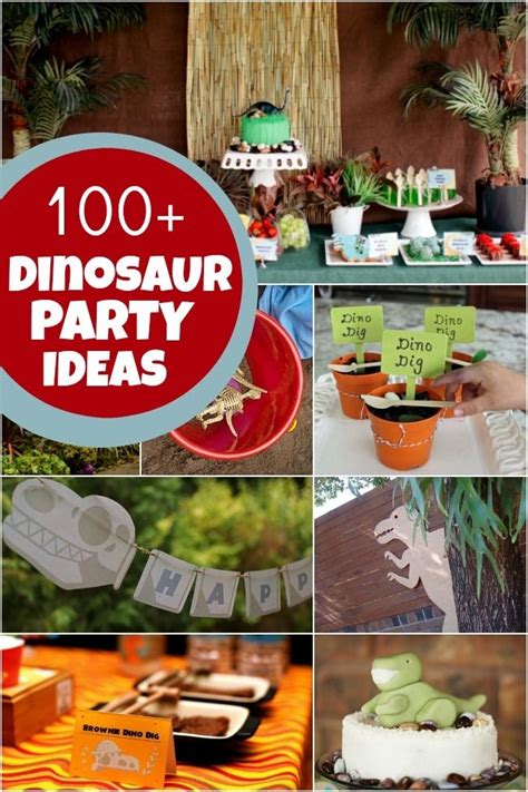 This dinosaur cake was made for a four year old boy's birthday. Creative Dinosaur Birthday Party Ideas | Party Ideas ...