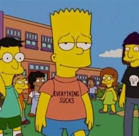 Sad Aesthetic Simpsons Wallpapers Pinterest Adults Quotes And Wallpaper F