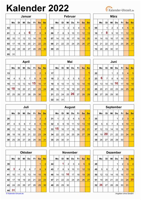 Kalender 2021 2022 Ausdrucken