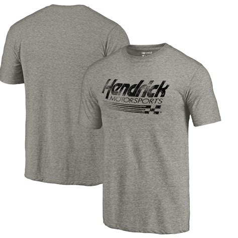 Hendrick Motorsports Gray Team Pride Tri Blend T Shirt