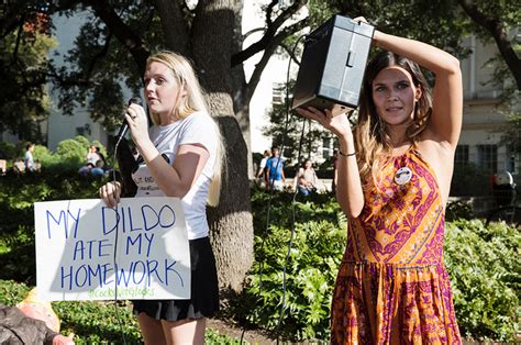 Cocks Not Glocks Campus Dildo Protest Texas Students